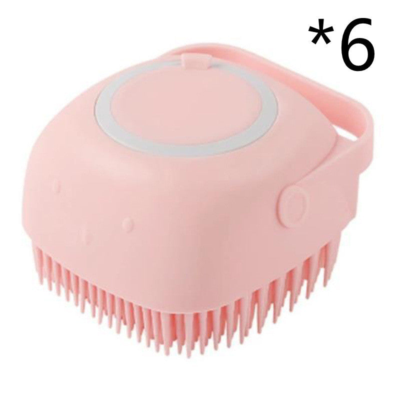 2-in-1 Silicone Pet Bath Brush