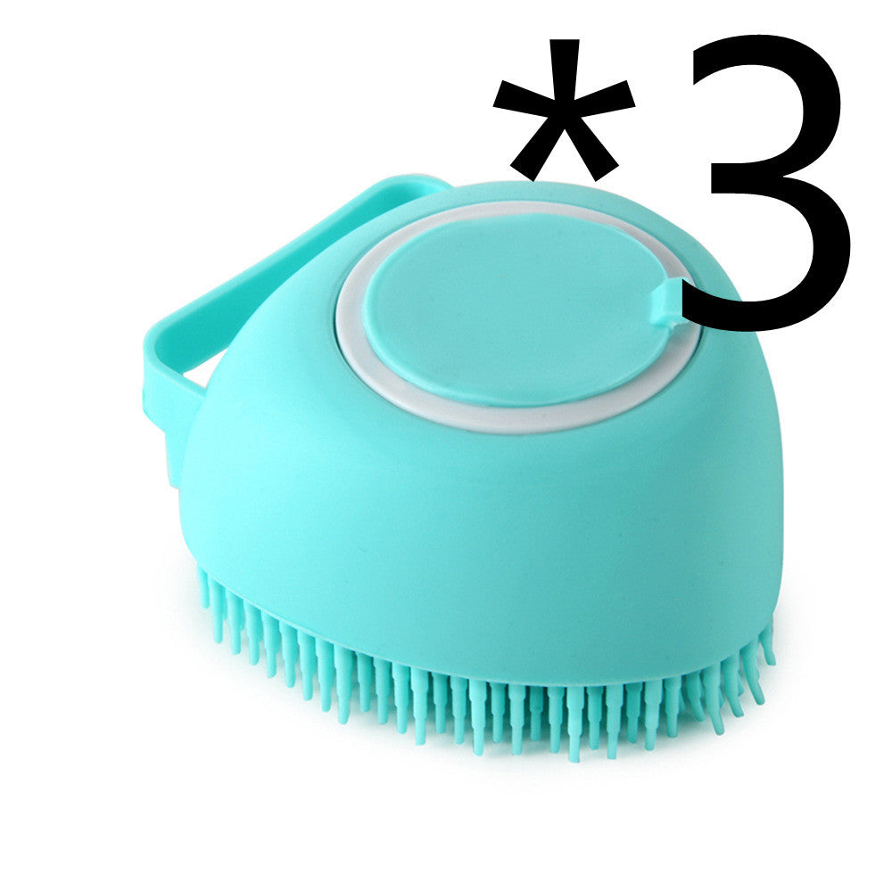 2-in-1 Silicone Pet Bath Brush