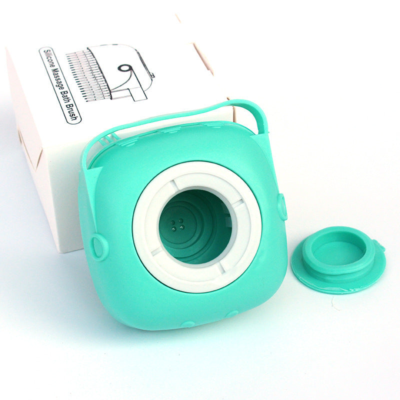 2-in-1 Silicone Pet Bath Brush