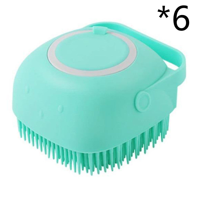 2-in-1 Silicone Pet Bath Brush