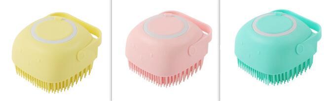 2-in-1 Silicone Pet Bath Brush