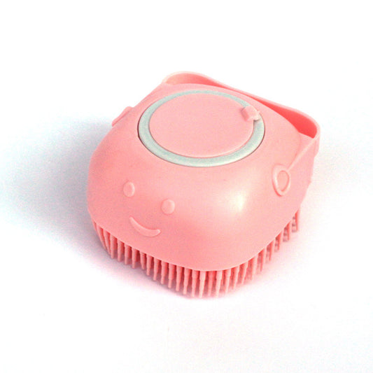 2-in-1 Silicone Pet Bath Brush